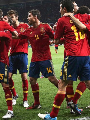 David silva espanha gol itália eurocopa (Foto: Agência Reuters)
