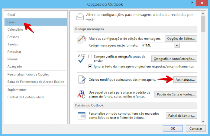 Como Configurar A Assinatura De E Mail Do Outlook Dicas E My Xxx Hot Girl 0434