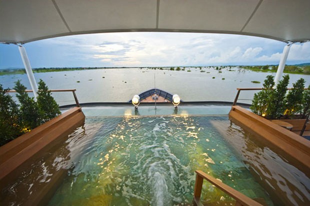 Luxo e exotismo no Sudeste Asiático (Foto: Aqua Expeditions / divulgação) Luxo e exotismo no Sudeste Asiático (Foto: Aqua Expeditions / divulgação)