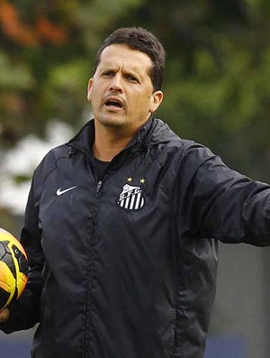 Claudinei Oliveira, treinador do Santos (Foto: Ricardo Saibun/Divulgação Santos FC)