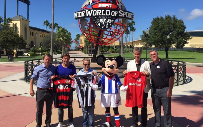 Comitiva do Inter faz vistoria para disputa da Florida Cup (Foto: Florida Cup / Divulgação) Comitiva do Inter faz vistoria para disputa da Florida Cup (Foto: Florida Cup / Divulgação)