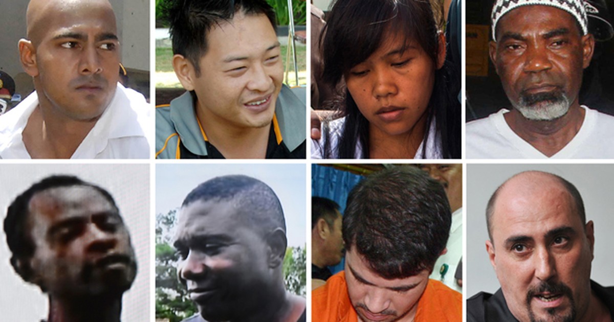 G1 Saiba quem são os condenados à morte por tráfico na Indonésia