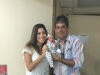Filha da ex-BBB Karla, que nasceu prematura, tem alta de hospital