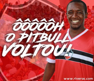 Amarildo de volta ao River-PI (Foto: Divulgação/RAC ) Amarildo de volta ao River-PI (Foto: Divulgação/RAC )