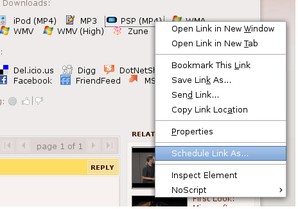 Download Scheduler, programar download