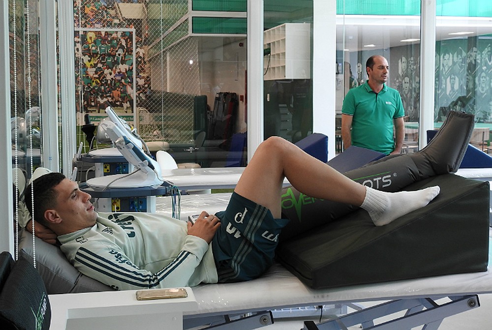  Palmeiras apresenta centro de excelência para a imprensa; veja fotos