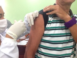 Vacina, H1N1, gripe, macapá, amapá, (Foto: Fabiana Figueiredo/G1)