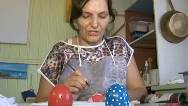 Ovos coloridos recuperam antigas tradições da páscoa (Foto: Reprodução)