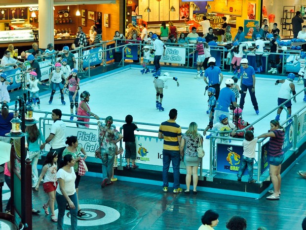 Pista de Patinação no Gelo (Foto: Divulgação)