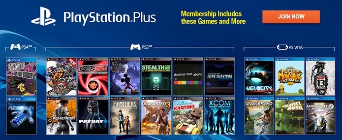 Plus é a rede online do PS4 (Foto: Divulgação/Sony)