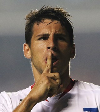 São Paulo x River Plate Calleri (Foto: Rubens Chiri/saopaulofc.net)