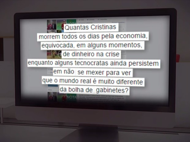 Trecho de declarações do vice-governador do DF em rede social (Foto: Reprodução)