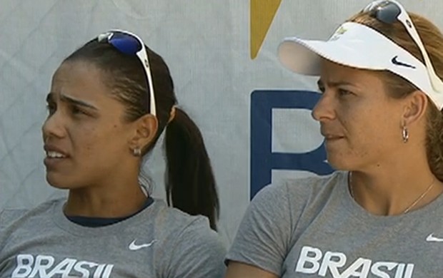 Juliana e Larissa vôlei de praia londres 2012 olimpiadas (Foto: Reprodução)