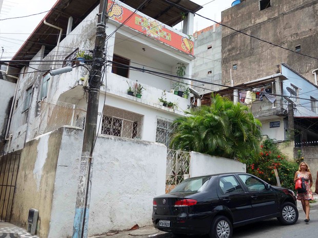 Terreiro no bairro do Curuzu (Foto: Egi Santana/G1) Terreiro no bairro do Curuzu (Foto: Egi Santana/G1)