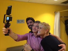Xuxa, Junno e Serginho (Foto: Reprodução / Facebook)