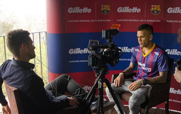Daniel Alves, Barcelona, entrevista (Foto: Divulgação)