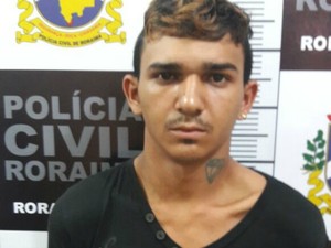 Marlison da Conceição Soares, apelidado de 'Bebê', foi autuado em flagrante por dano ao patrimônio público (Foto: Polícia Civil/Divulgação)
