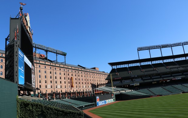 Estádio Baltimore Orioles beisebol UFC MMA (Foto: Evelyn Rodrigues)