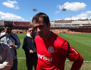 Muriel goleiro Inter (Foto: Tomás Hammes / GLOBOESPORTE.COM)