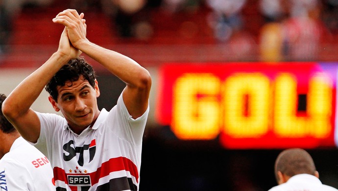 Ganso gol Sao Paulo (Foto: Leo Pinheiro / Ag. Estado)