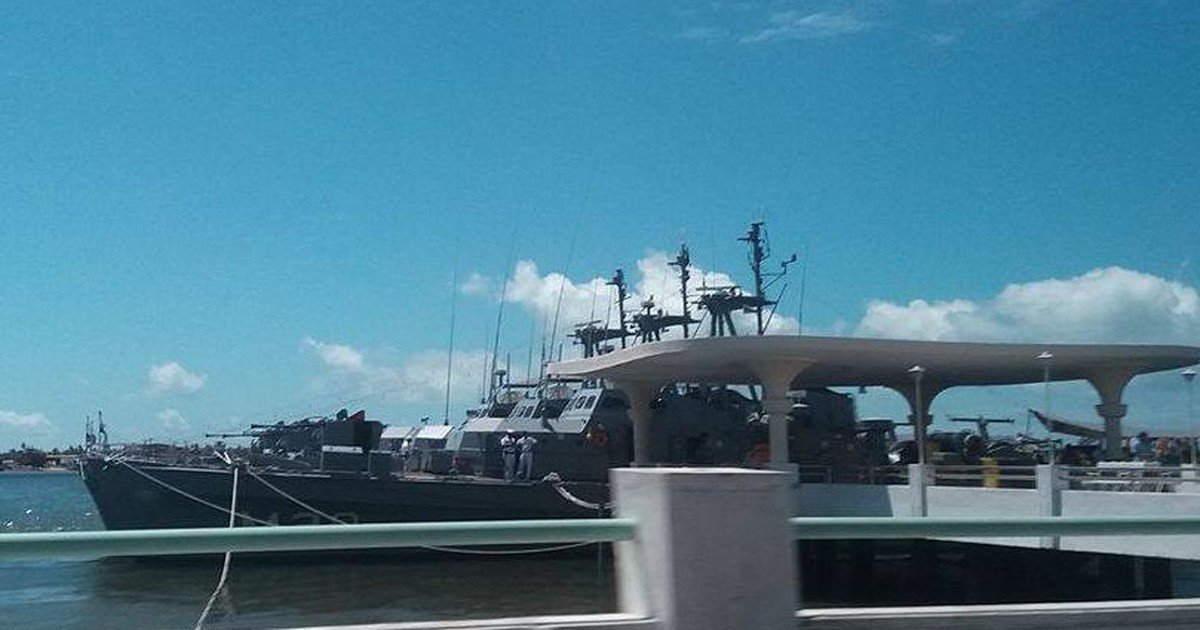 Navios da Marinha do Brasil estão abertos à visitação em Aracaju - Globo.com