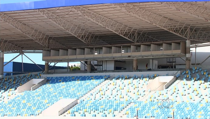 Estádio Olímpico de Goiânia (Foto: Reprodução / TV Anhanguera)