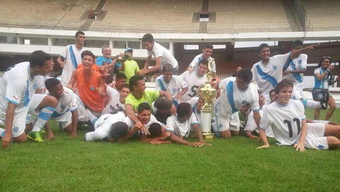 Paysandu Sub-17 é campeão paraense da categoria (Foto: Brenno Rayol/TV Liberal)