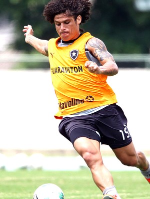Marcio Azevedo treino Botafogo (Foto: Ivo Gonzalez / Agencia O Globo)