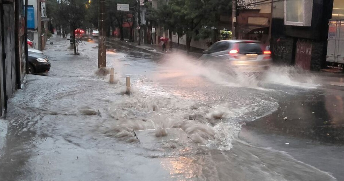 G1 Chuva deixa SP em estado de atenção para alagamentos nesta segunda