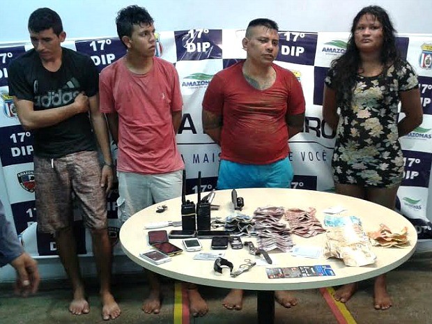 G1 Grupo é preso após roubar carro e assaltar motel em Manaus diz PM