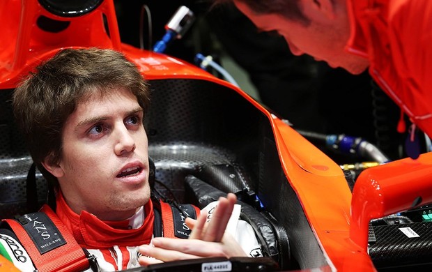 Luiz Razia Marussia testes Fórmula 1 Jerez (Foto: Divulgação Marussia)