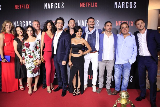 Pré-estreia da série Narcos (Foto: Isac Luz)