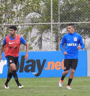 Luciano Vilson Corinthians treino (Foto: Marcelo Braga)