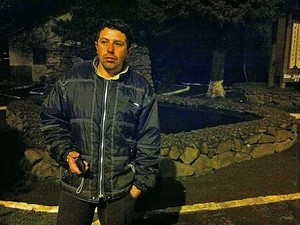 Max Nazário viu o fenômeno de perto, no termômetro da cidade (Foto: Caetanno Freitas / G1)