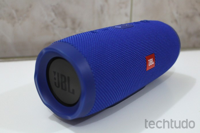 JBL Charge3 (Foto: Aline Batista/TechTudo) JBL Charge3 (Foto: Aline Batista/TechTudo)