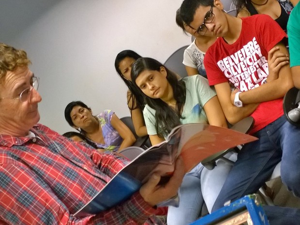 Curso de incentivo à leitura é destaque na Feira do Livro, em Belém (Foto: Elza Lima/Secult)