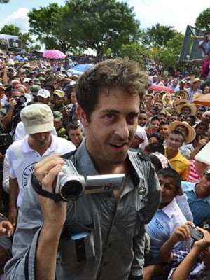 Farc libertam jornalista francês 
feito refém por mais de 1 mês (Luis Acosta/AFP)