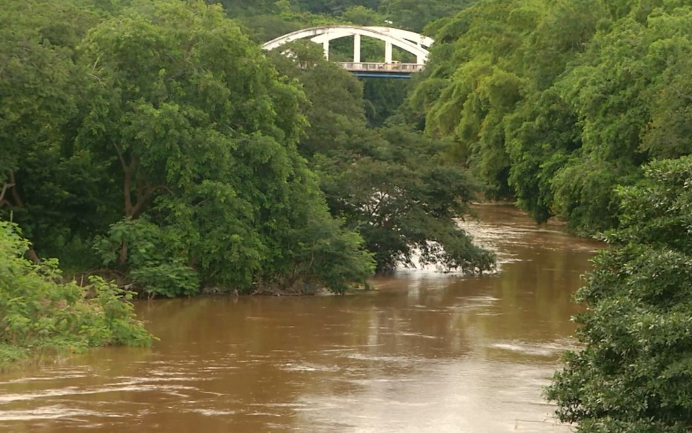 Nível dos rios aumentou após chuvas amenizar a seca no Maranhão (Foto: Reprodução/TV Mirante)