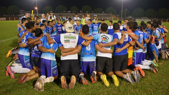 Espigão é campeão do Campeonato Rondoniense Sub-20 2015 (Foto: Rogério Aderbal)
