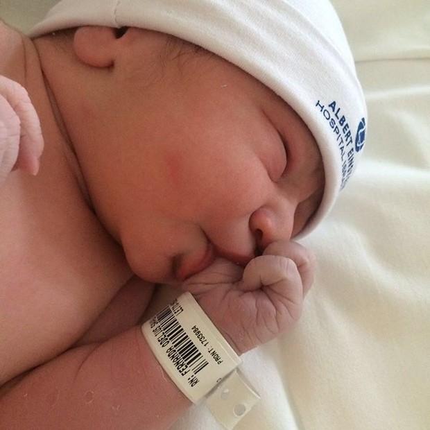 Nasce sobrinho neto de Elizabeth Savala (Foto: Reprodução / Instagram)