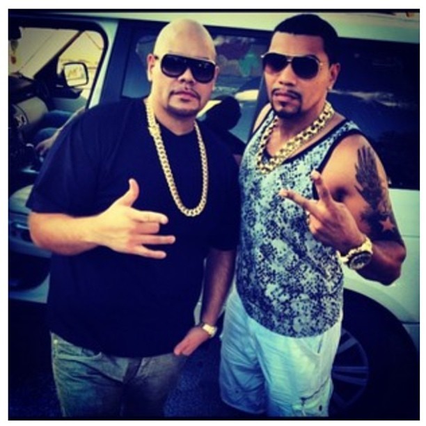 Fat Joe e Naldo (Foto: Reprodução/Instagram)