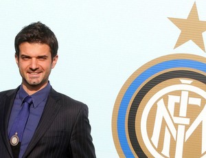 Andrea Stramaccioni técnico Inter de Milão (Foto: EFE)