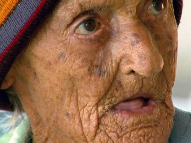 Dona Elvira morre um dia antes de completar 113 anos em Alpinópolis (Foto: Reprodução EPTV)