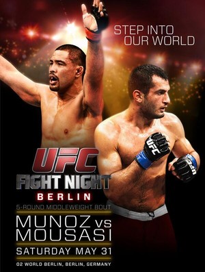 pôster de UFC: Muñoz x Mousasi (Foto: Reprodução/Twitter)
