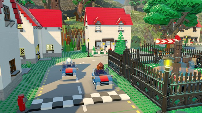 Construa novos mundos em LEGO Worlds (Foto: Divulgação/Warner Bros)