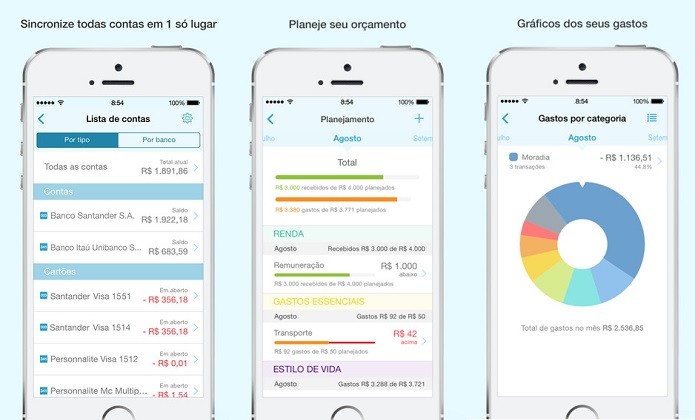 Tenha suas finanças sempre a mão como GuiaBolso (Foto: Divulgação/AppStore)