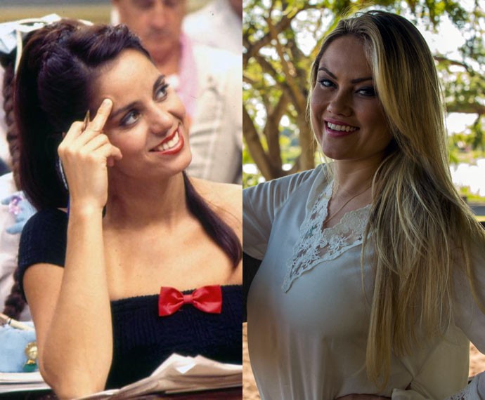 Capitu - Ellen Rocche (Foto: CEDOC / TV Globo e Gabriel Nascimento / Gshow) Capitu - Ellen Rocche (Foto: CEDOC / TV Globo e Gabriel Nascimento / Gshow)