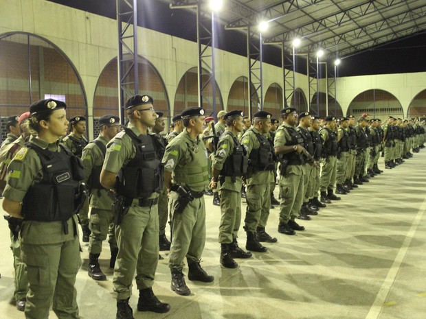 G1 PM realiza operação em Teresina para combater a criminalidade nos