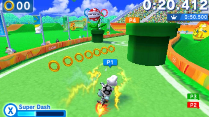 Os Plus Events divertem em Mario & Sonic at the Rio 2016 Olympic Games (Foto: Divulgação/Nintendo)