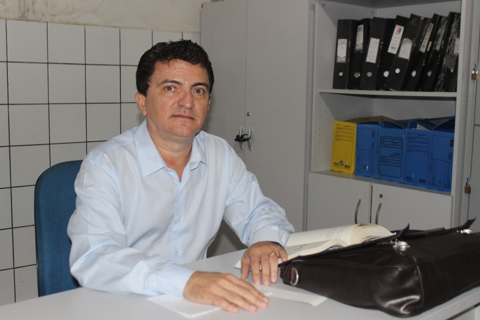 Delegado da Central de Flagrantes recebeu o caso (Foto: Gilcilene Araújo/G1)